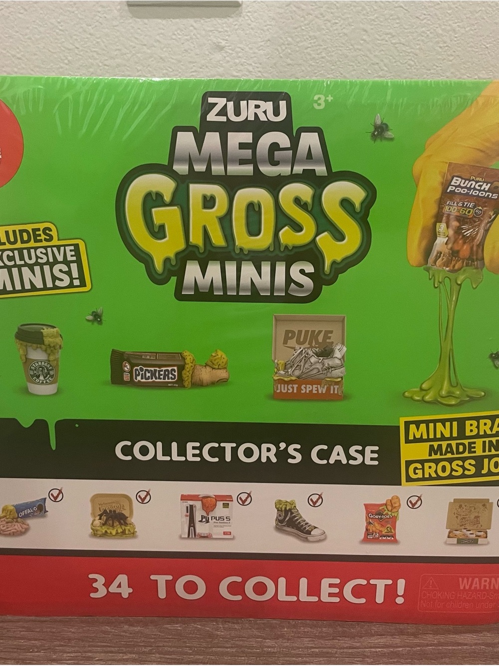 ZURU Mega Gross Minis Collector's Case
